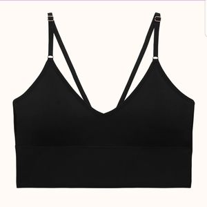 ThirdLove Form Seamless Midline Wireless Bra 36D Black